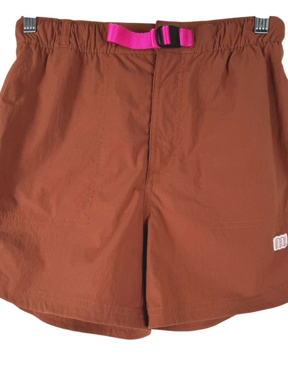 Topo Designs River Shorts Womens XS Brick Brown Orange Outdoor Hiking SS-2387